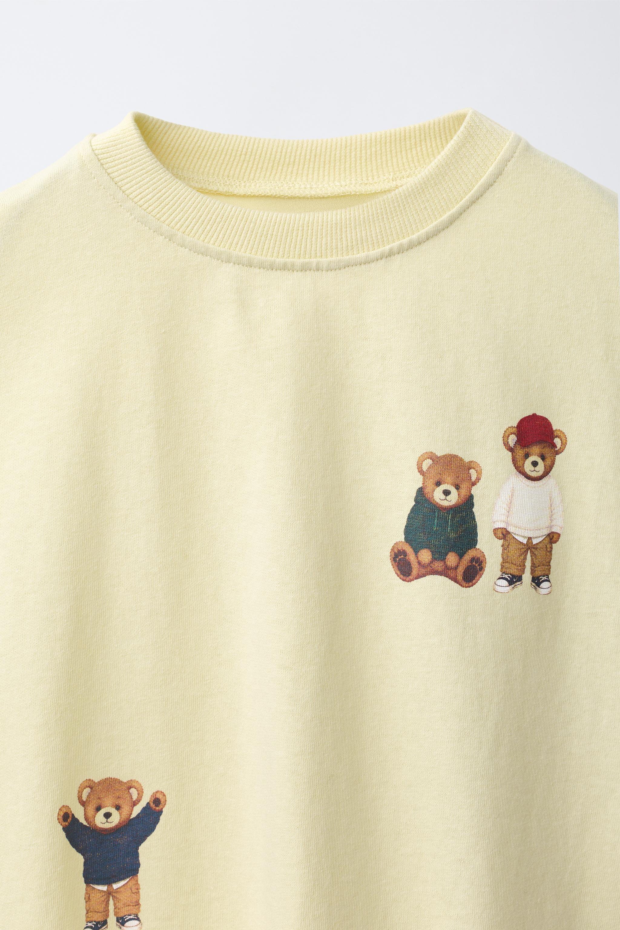 BEAR PRINT T-SHIRT